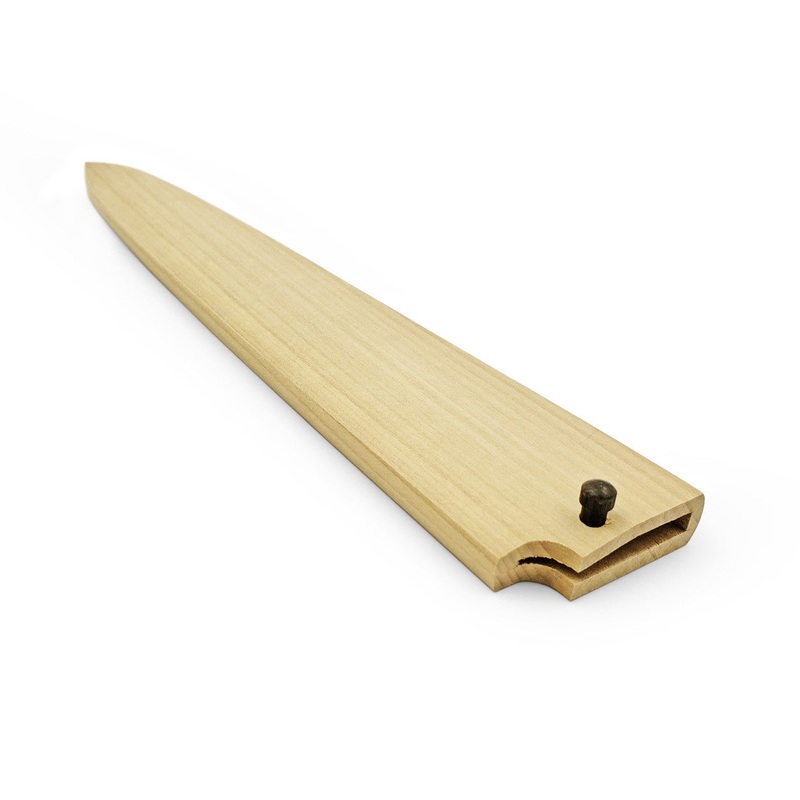 Wooden Knife Saya Cover for Left Handed Yanagi Knife 240mm (9.4")