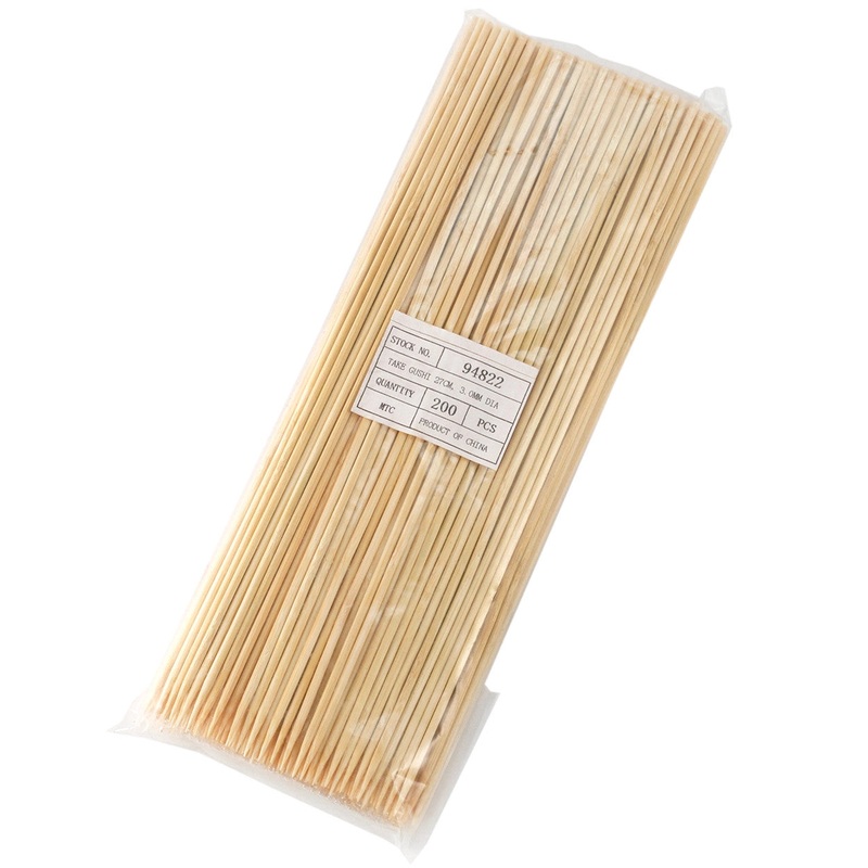 [Clearance] Bamboo Skewers Take Gushi 10.6" (200 pcs/pack)