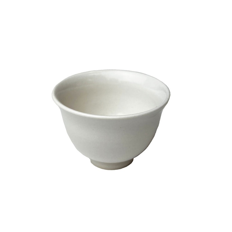 [Clearance] Shigaraki White Yunomi Teacup 2 fl oz / 3" dia