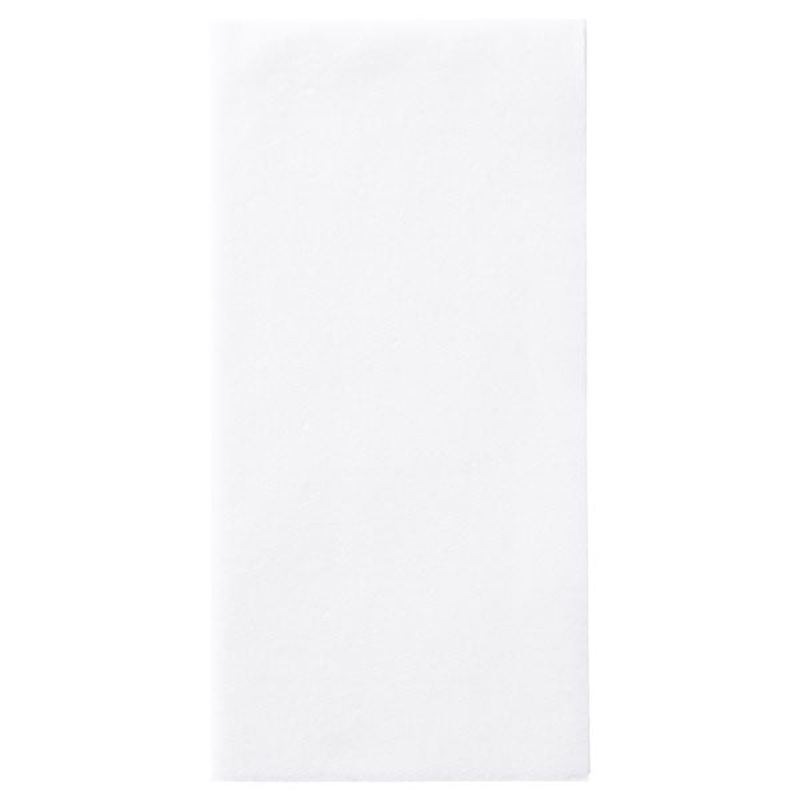 Linen-like White Blank Dinner Napkin 1 Ply (300/case)