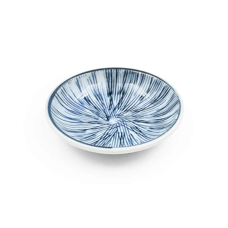 Tokusa Tamabuchi Soy Sauce Dish 3.75" dia