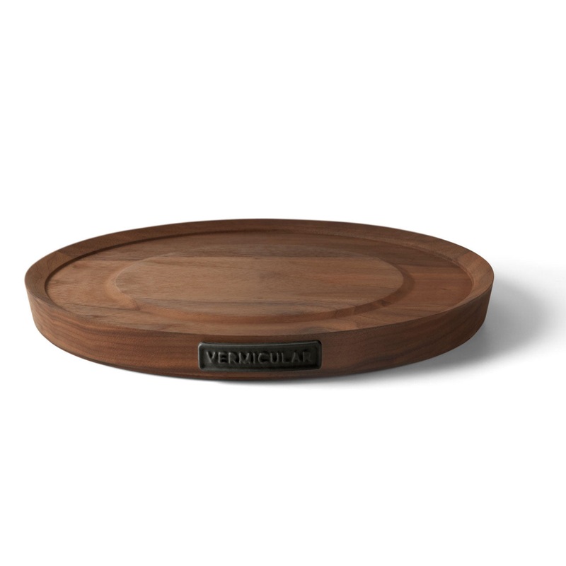 Vermicular Wooden Magnetic Trivet