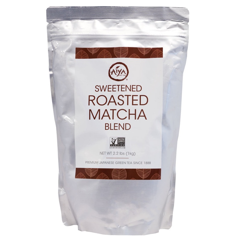 Aiya Matcha Zen Cafe Blend Roasted Matcha Green Tea Powder 2.2 lbs (1kg)