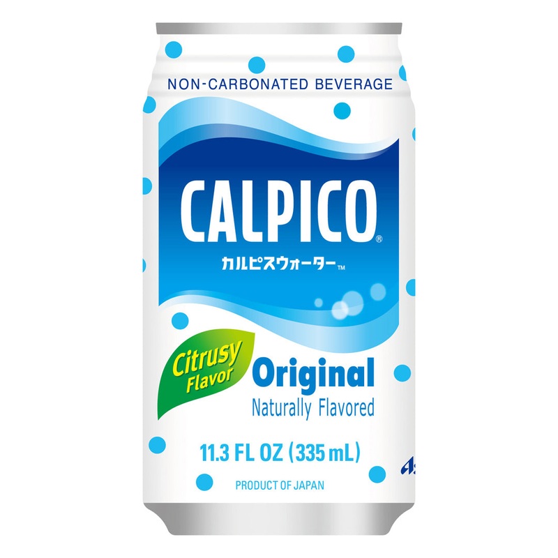 Calpico Water Original Citrucy Flavor 11.3 fl oz (335ml) x 24 cans