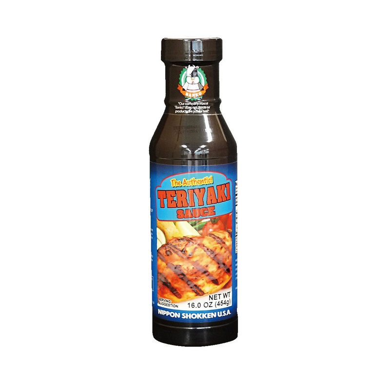 Nippon Shokken The Authentic! No-MSG Teriyaki Marinade & Sauce 16 oz