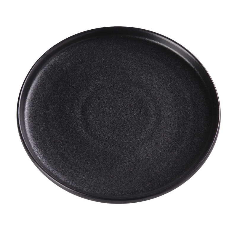 Noble Black Stackable Dinner Plate 10.25" dia