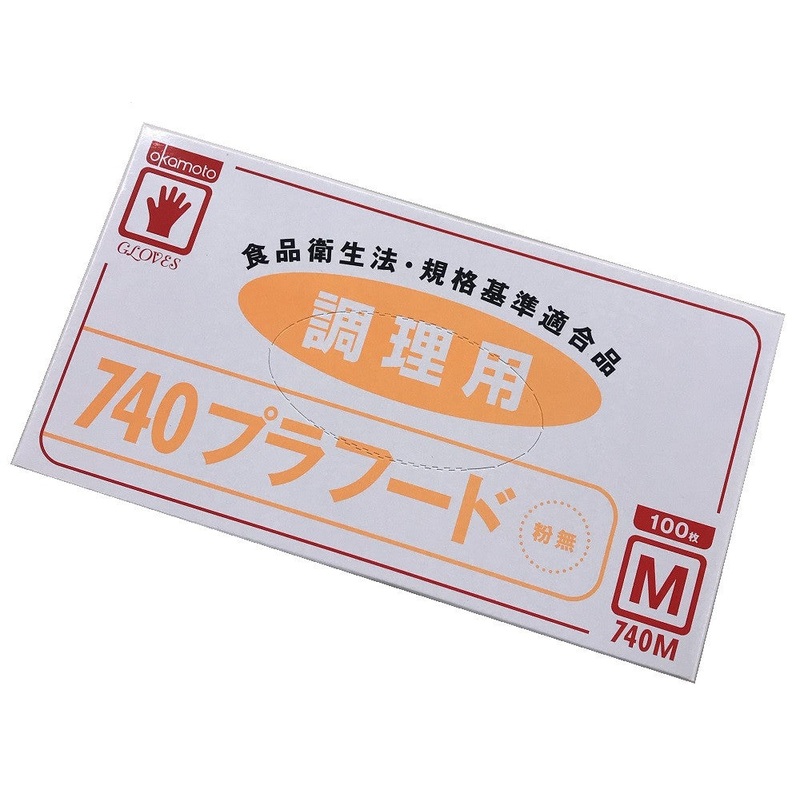 Okamoto PVC Easy Gloves Medium 100 Count