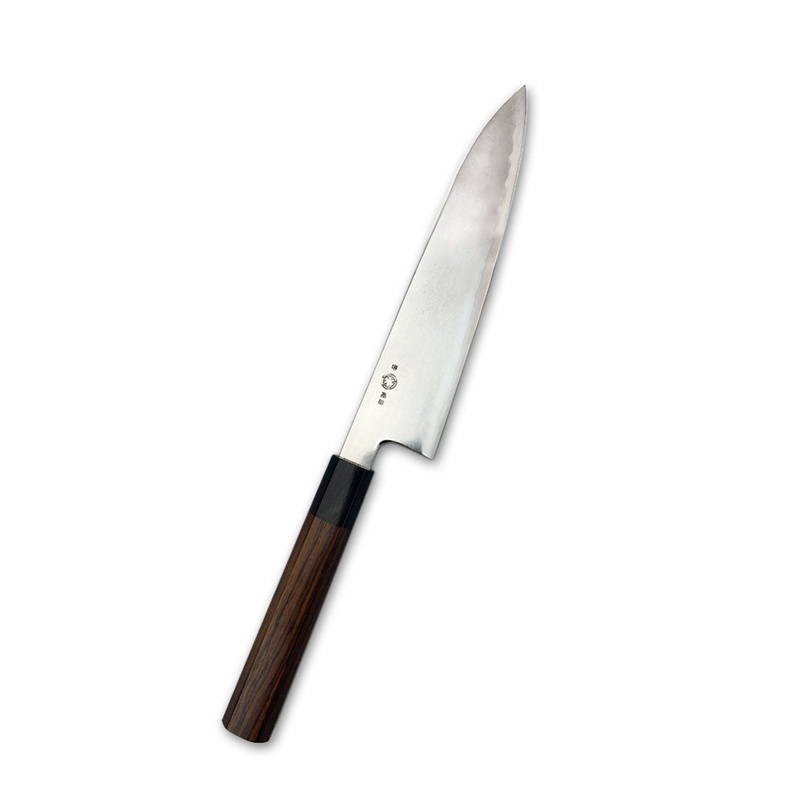 Takada Ginsan Suiboku Gyuto 210mm (8.2") with Ebony Handle