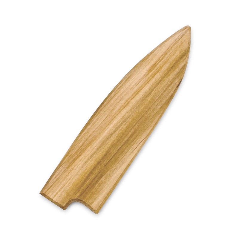 DChoi Designs Magnetic Knife Saya Cover for Santoku 180mm (7.1") - Poplar