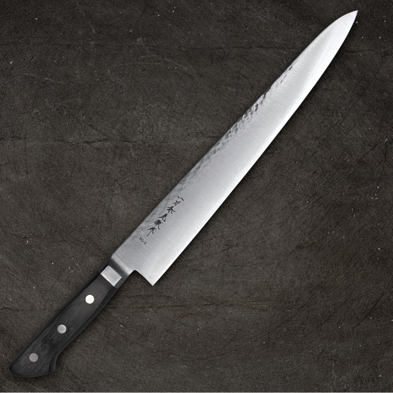 Ittosai Kotetsu VG-5 Sujihiki 270mm (10.6") Hammered (Tsuchime)