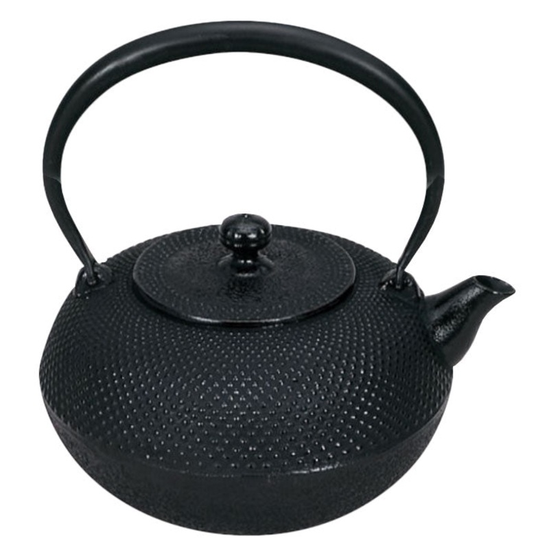 Nanbu Tetsubin Japanese Cast Iron Teapot 64 fl oz with Arare Textured