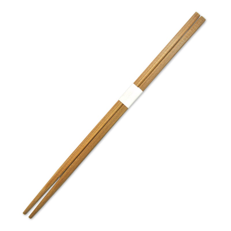 9.5" Disposable Carbonized Bamboo Chopsticks Bundled - 3000 Pairs/Case