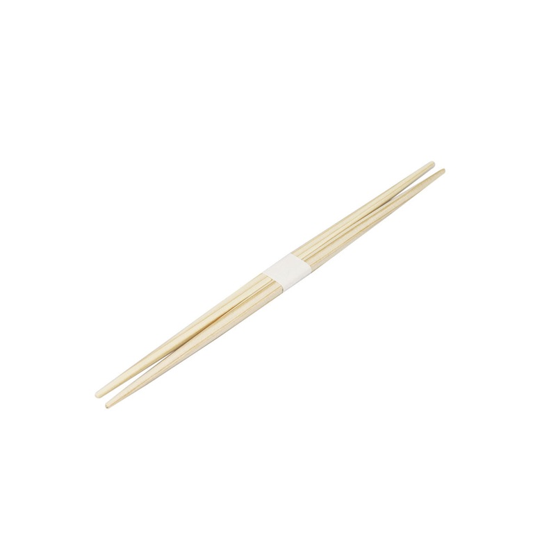 9.5" Disposable Japanese Cedar Chopsticks Bundled, Double Tips - 2500 Pairs / Case