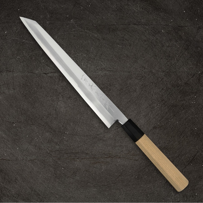 Ittosai Kotetsu White #2 Kiritsuke Yanagi 240mm (9.4") Left Handed