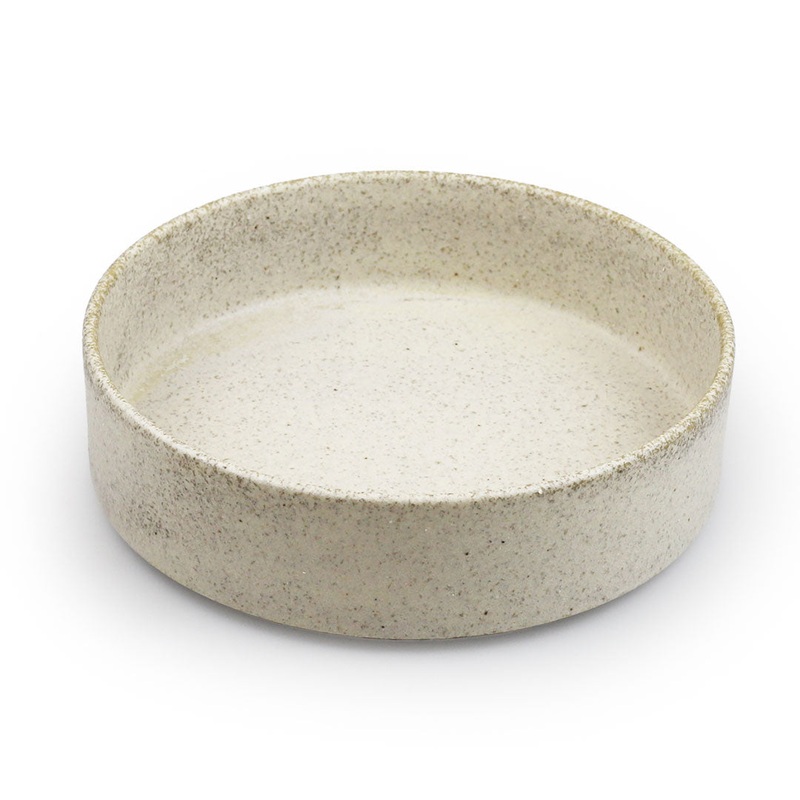 Kigoromo Matt Sandy Beige Stackable Salad Plate 7.6" dia
