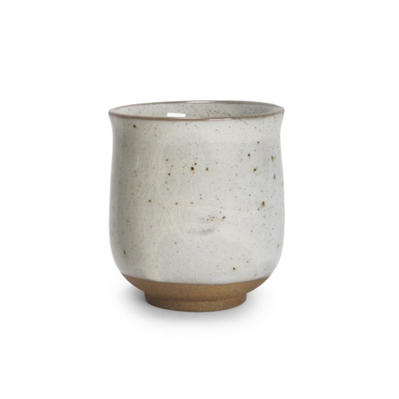 Kobiki Ivory Glazed Yunomi Teacup 7.1 fl oz / 2.75" dia