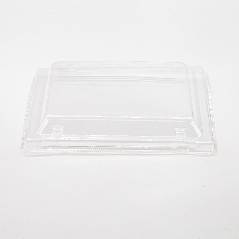 Lids for Wooden Square Tapered Takeout Bento Box #54929 (50/pack)