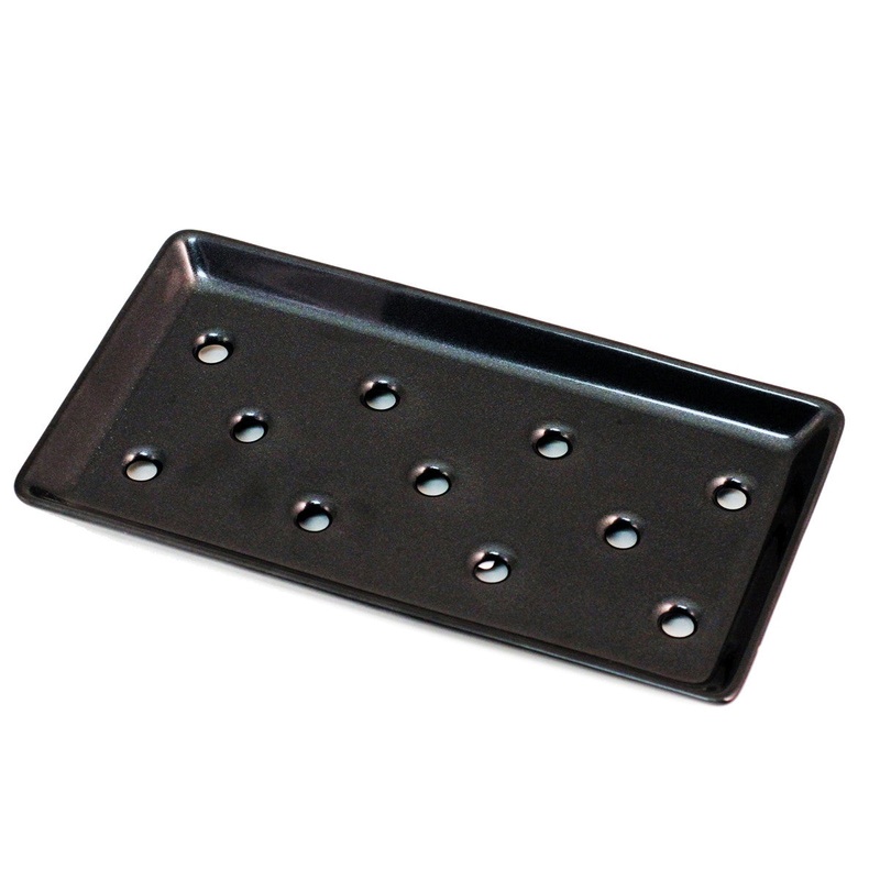 Black Ceramic Sushi Neta Plate 8.7" x 4.7"