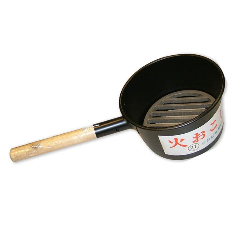 Cast Iron Fire Starter Pot 8.8" dia