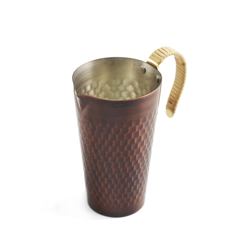 Chirori Tin-Lined Copper Warm Sake Server 10 fl oz