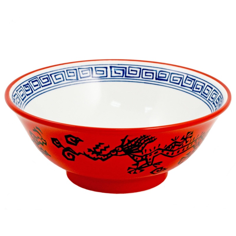 [Clearance] Red Dragon Noodle Bowl 50 fl oz / 8.25" dia
