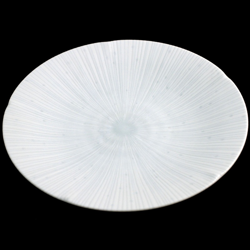 Kyosendan Shell Textured Plate 9.53" dia