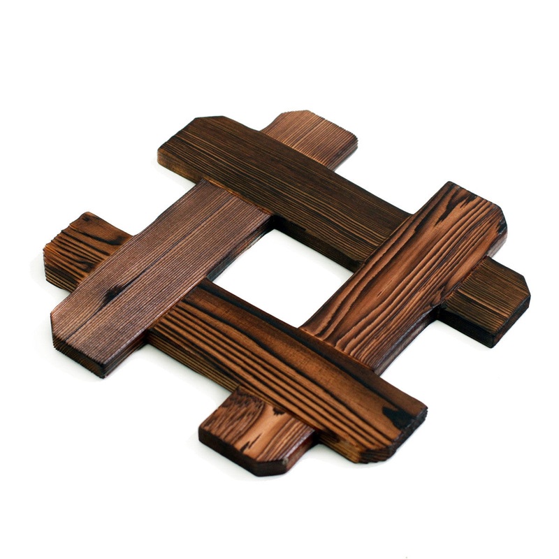 Nabeshiki Wooden Trivet for Hotpots and Pans