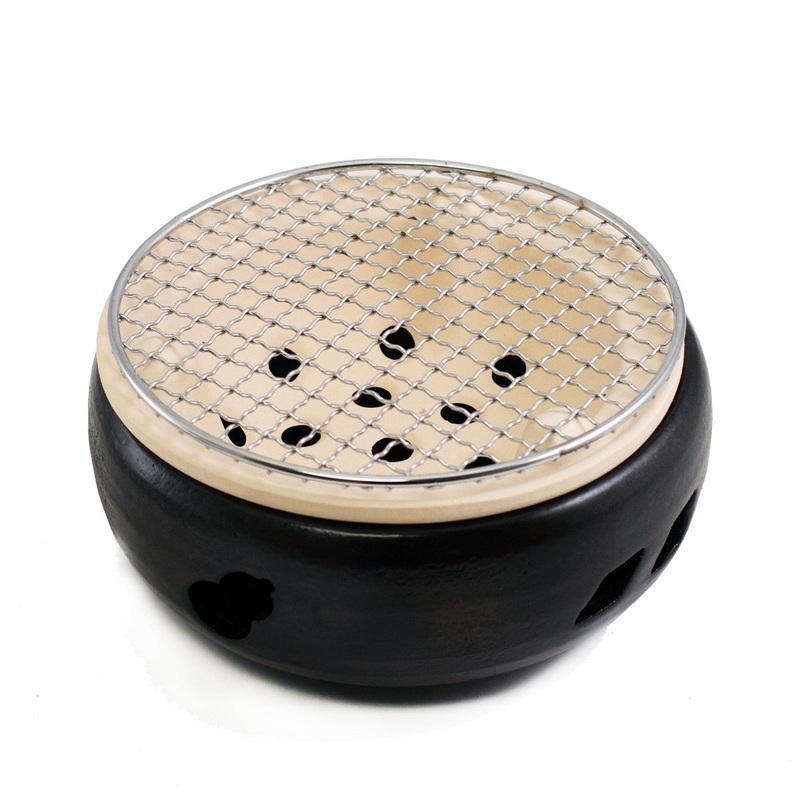 Round Tabletop Konro Grill 8.25" dia