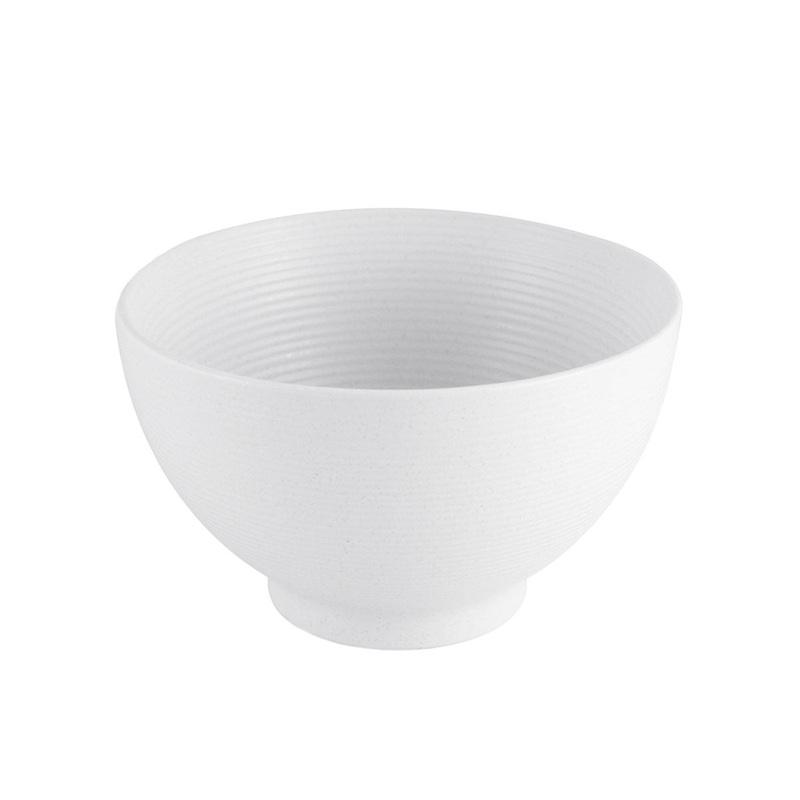Lined White Noodle and Donburi Bowl 29 fl oz / 6" dia