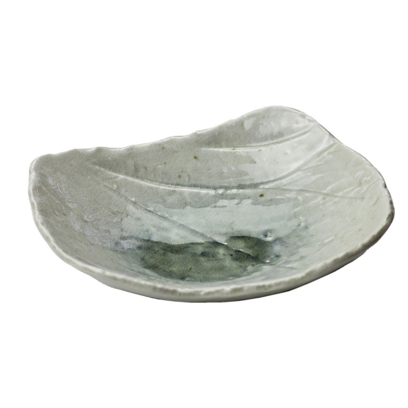 Moss Blue Large Shallow Bowl 19 fl oz / 8.7" x 7.1"