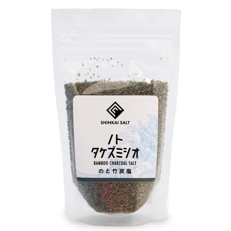 Noto Suzu Takesumi Shio - Bamboo Charcoal Sea Salt 3.5 oz / 100 g