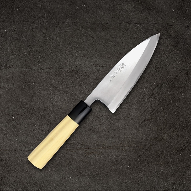 Sakai Takayuki Kasumi Yellow #3 Deba 135mm (5.3") Wa-Handle