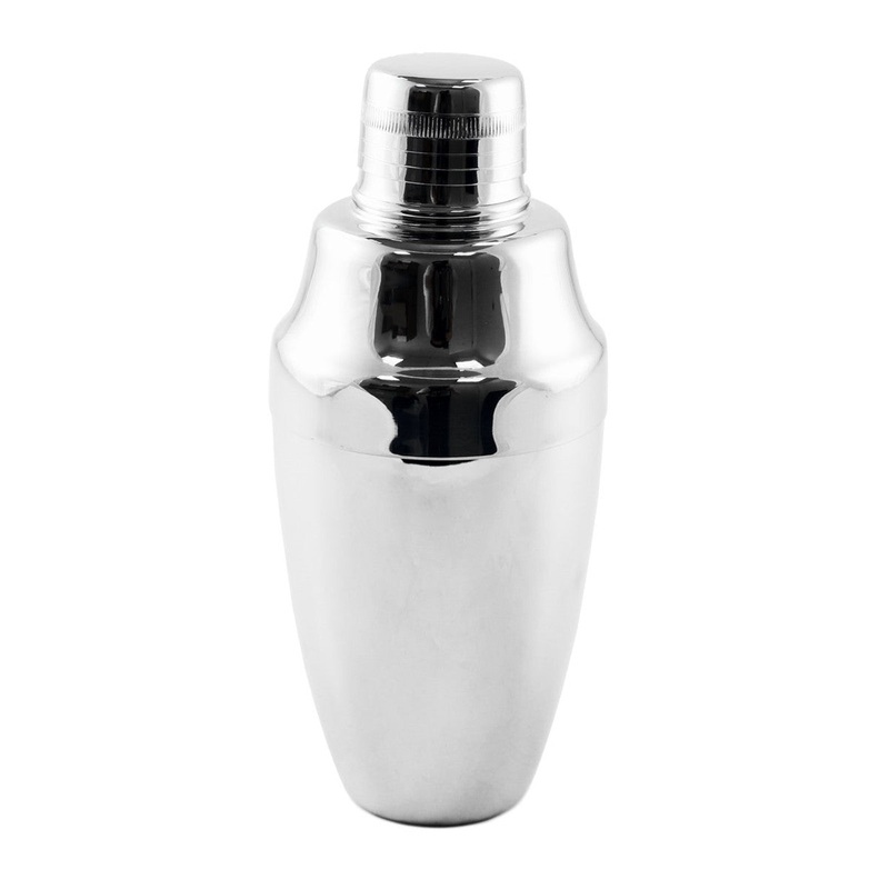 Yukiwa Stainless Steel Cobbler Cocktail Shaker 500ml (17 fl oz)