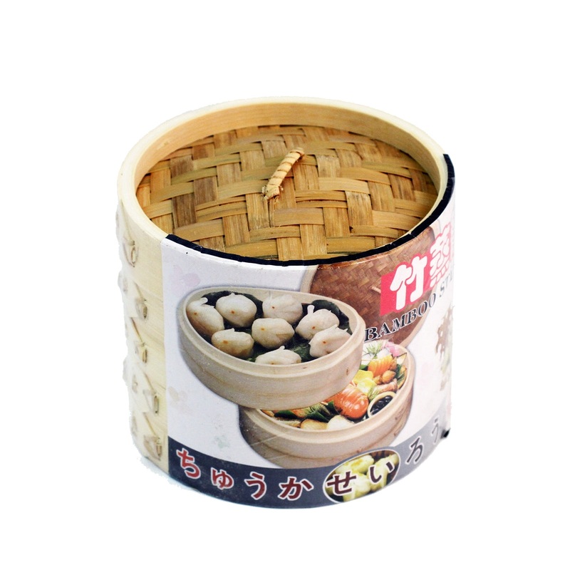 Bamboo 2-Tier Steamer Extra Small 6" dia