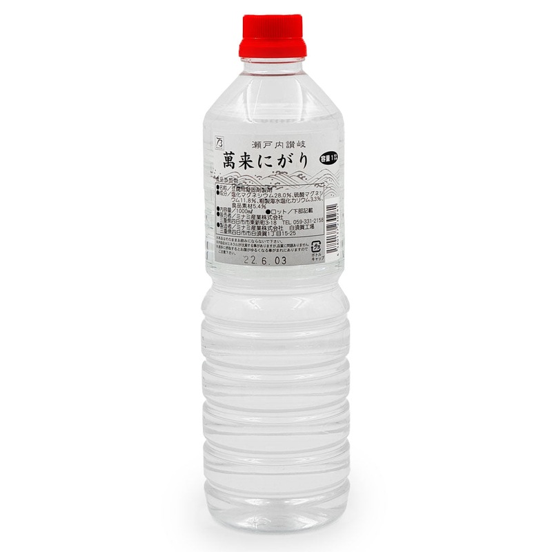 Banrai Nigari for Tofu Making 33.7 fl oz