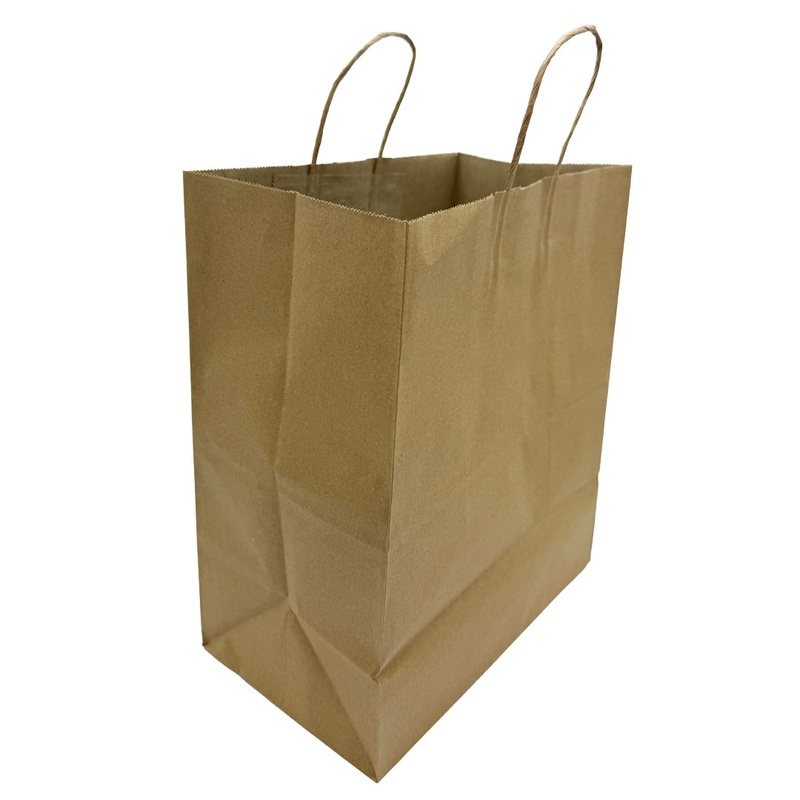 Brown Kraft Paper Shopping BagMedium (250 pcs/case)