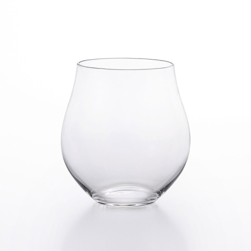 Craft Glass Sake Cup Hanayaka 7.8 fl oz