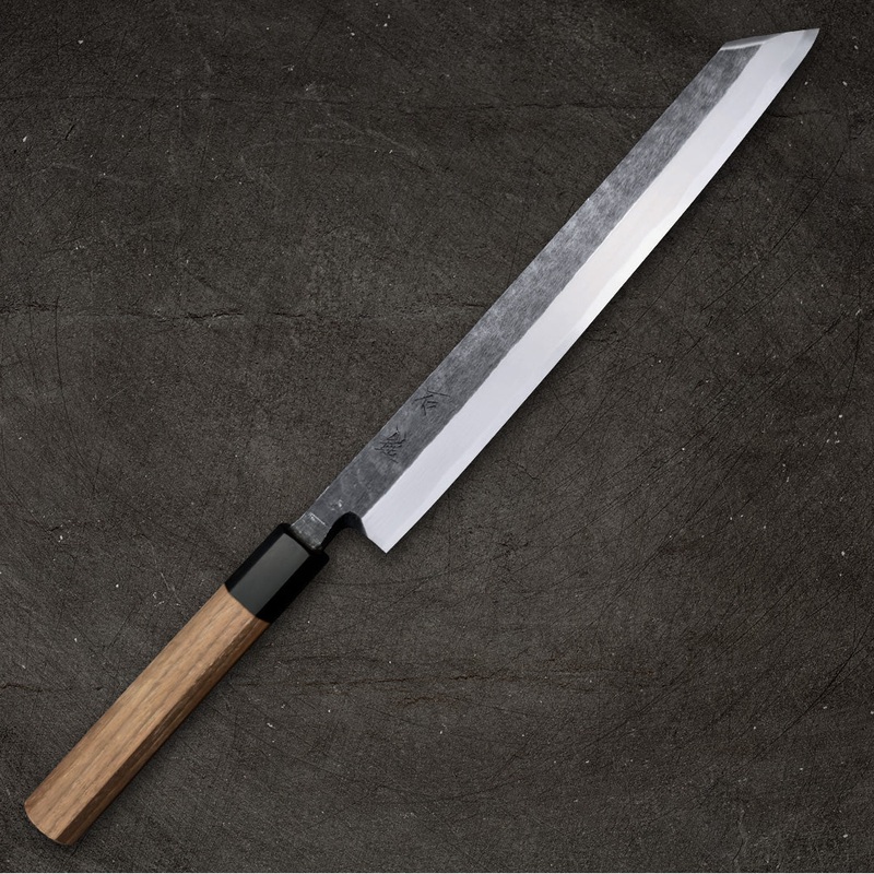 Ishizuchi Blue #2 Kurouchi Kengata Yanagi 270mm (10.6")