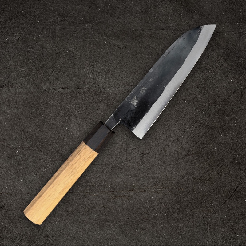 Ishizuchi Blue #2 Kurouchi Santoku 165mm (6.5")