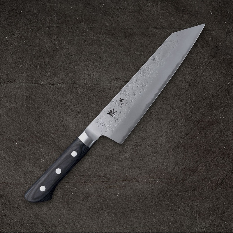 Ishizuchi Blue #2 Nashiji Kiritsuke Gyuto 195mm (7.7")