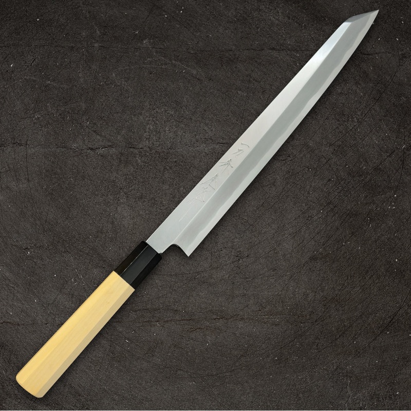 Ittosai Kotetsu Blue #2 Kiritsuke Yanagi Kasumi 270mm (10.6")