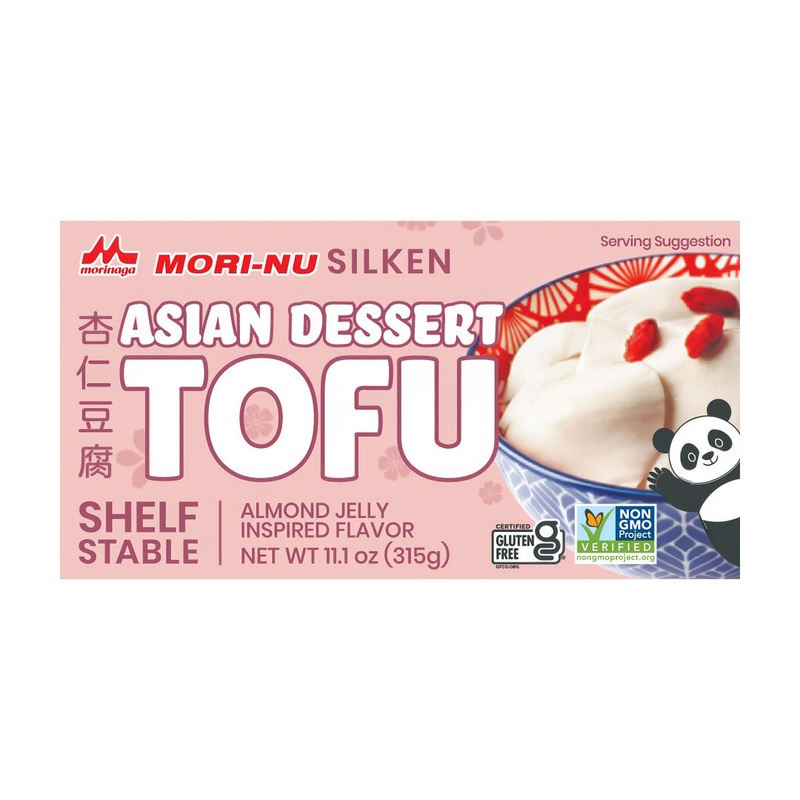 Mori-nu Non-GMO Asian Dessert Tofu Silken 12 packages of 11.1 oz / 315g