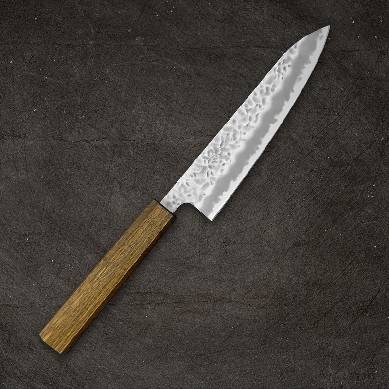 OUL White #1 Gyuto 180mm (7.1") Hammered (Tsuchime)
