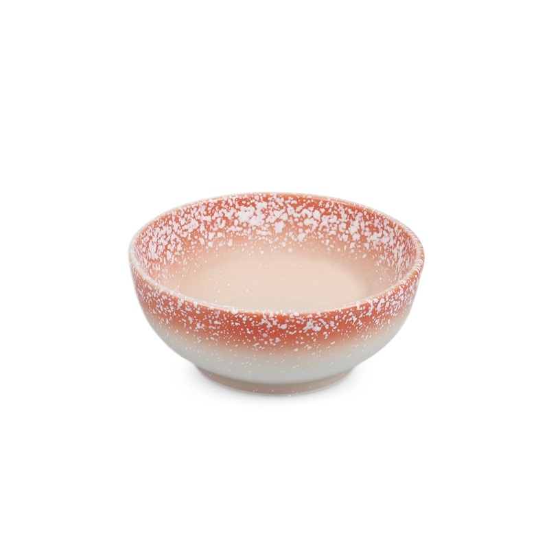 Pink Snow Flakes Kobachi Bowl 6 fl oz / 3.9" dia