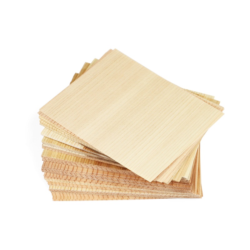 Rollable Japanese Cedar Smoking Sheets 5.9" x 4.75" 100 pcs
