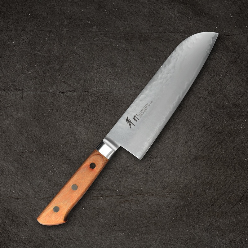 Sakai Takayuki PRO VG-5 Santoku 170mm (6.7") Damascus Hammered