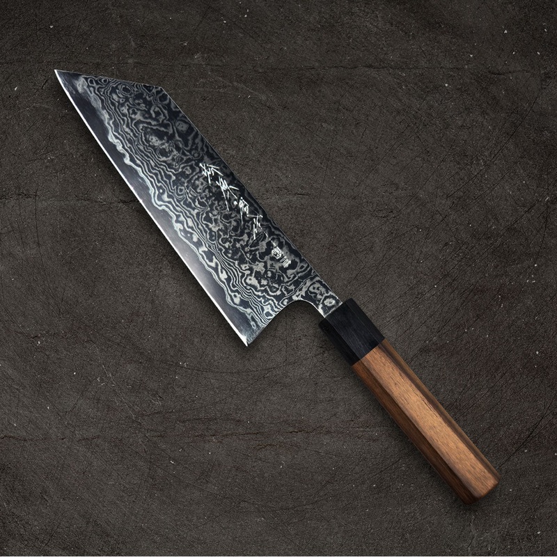 Shu Matsubara Ginsan Damascus Bunka 180mm (7.1")
