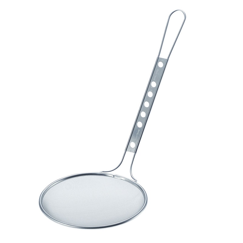 Three Snow Stainless Steel Fine Mesh Skimmer 5.9" Dia