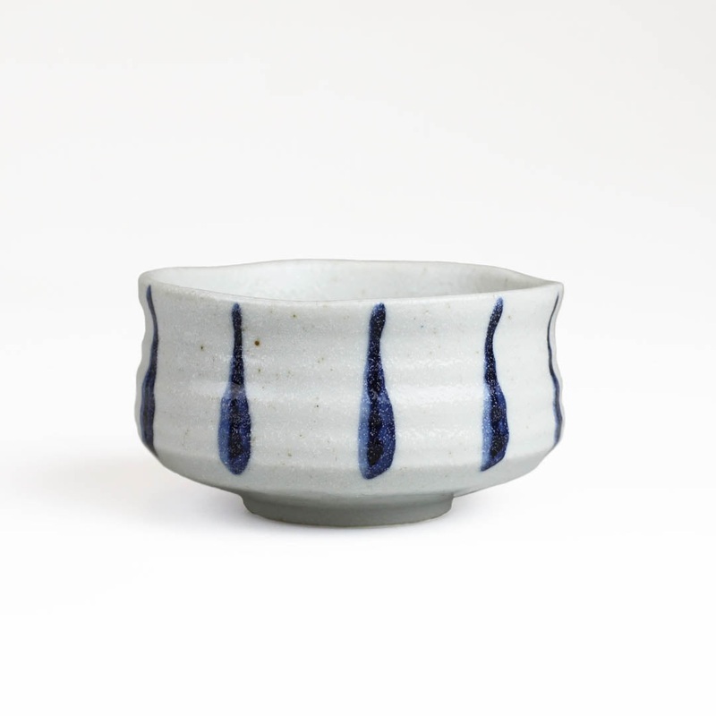 Tokusa Blue Lined Kobachi Bowl 8 fl oz / 3.9" dia