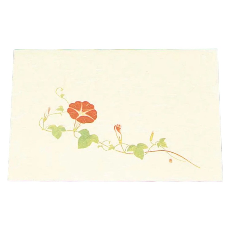 Artec Washi Paper Cream Placemat Morning Glory 100 pcs